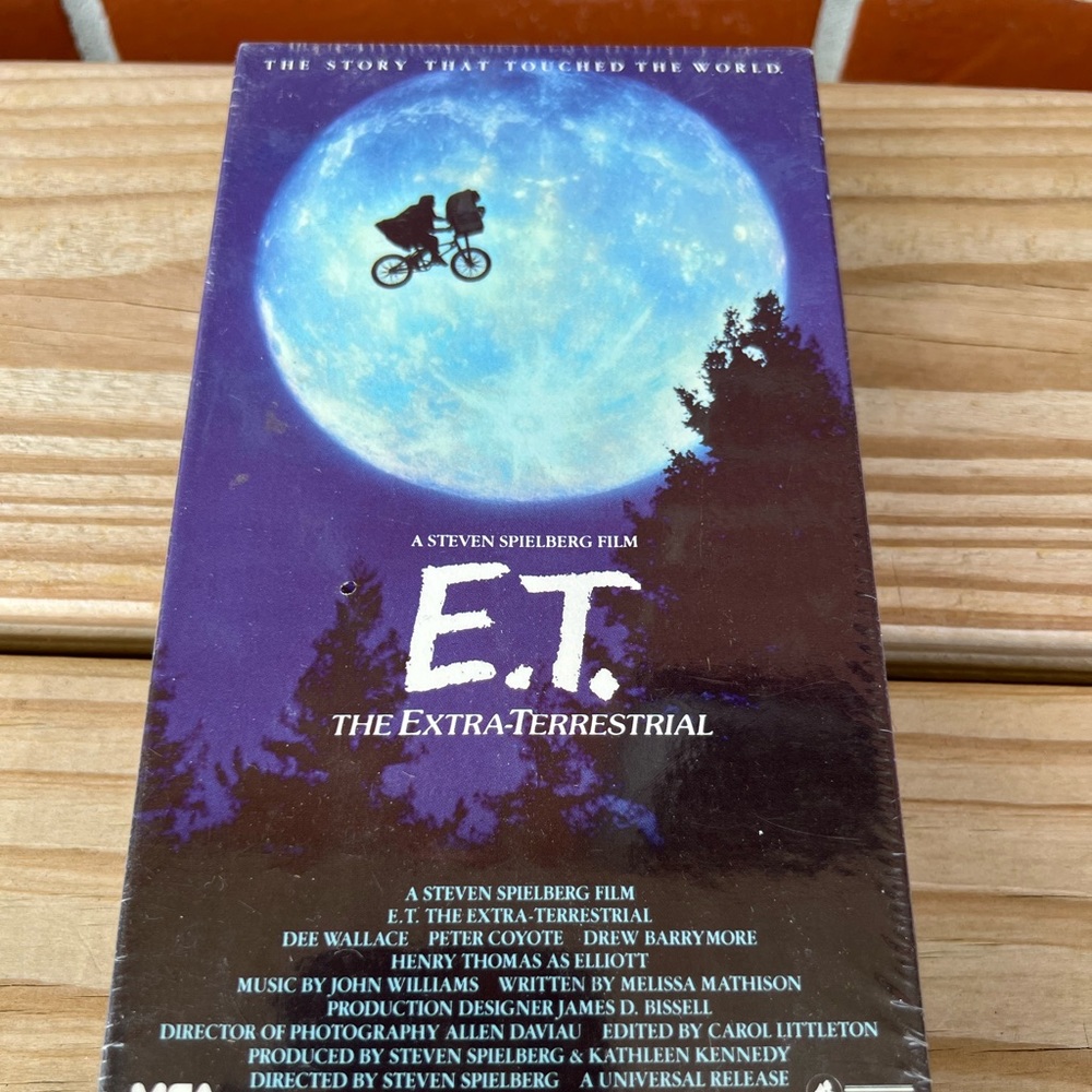 E.T. The Extra Terrestrial (VHS, 1988) Green Flap MCA Home Video NEW Sealed